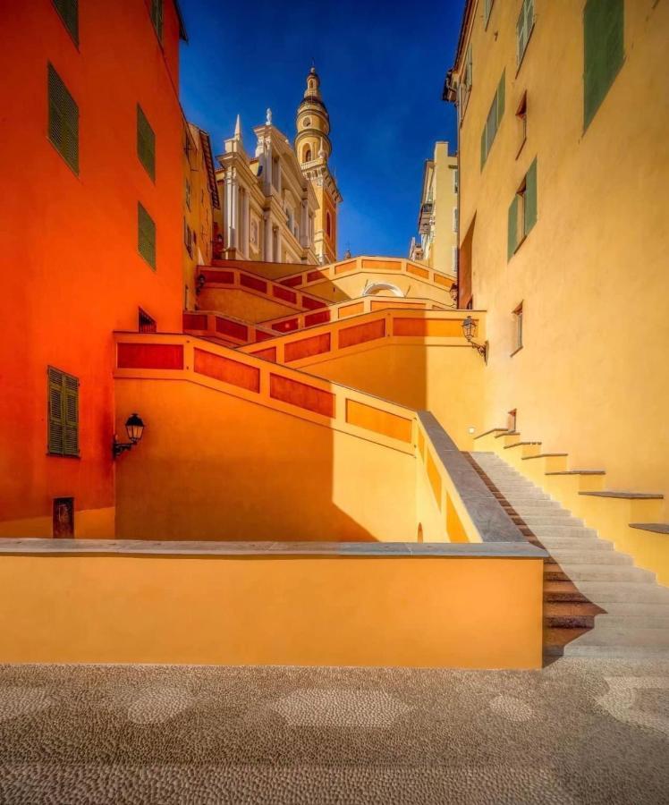 Monaco # Menton - 4 Persons - Hypercenter - Private Parking - Full Renovated - Clim - Fast Wifi - Beach And Sun Zewnętrze zdjęcie